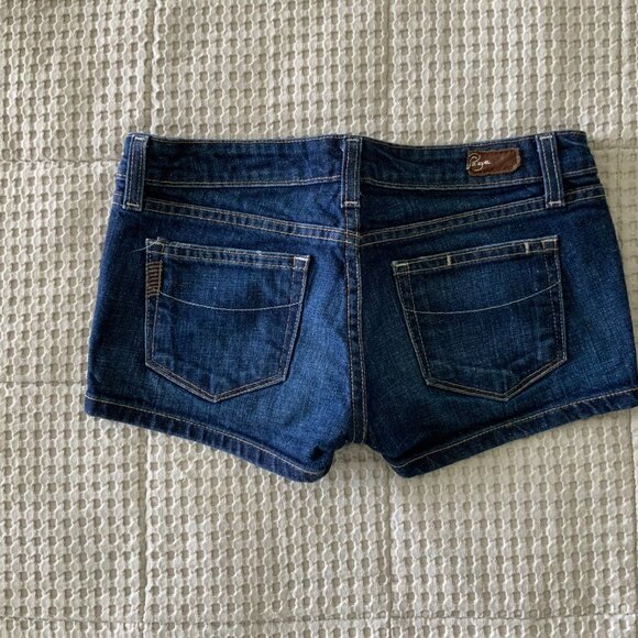 PAIGE Premium Denim Shorts Size 25 - Picture 2 of 5